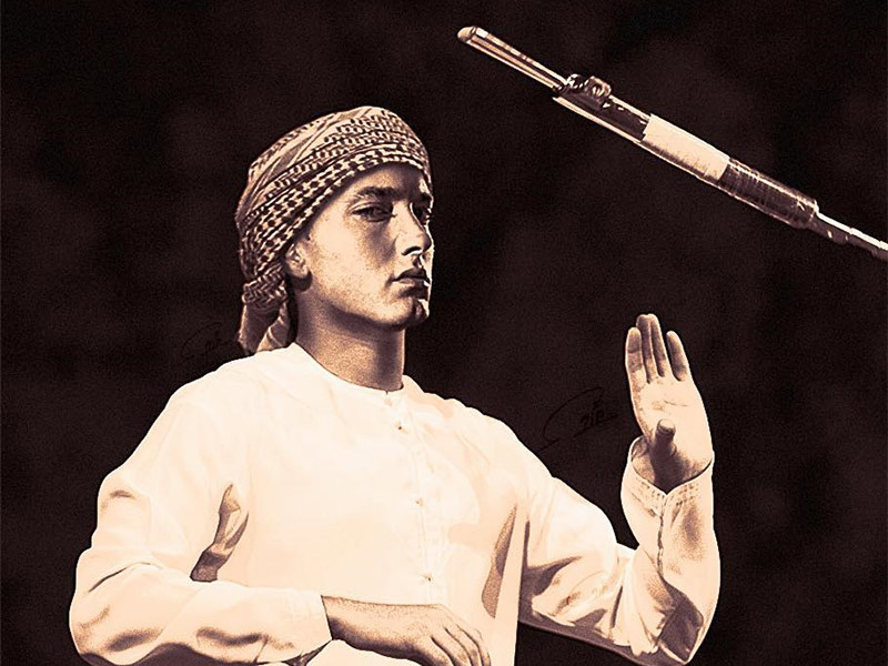 مبدع إماراتي يحوّل نجومًا عالميين إلى شخصيات خليجية ترتدي الزي التقليدي